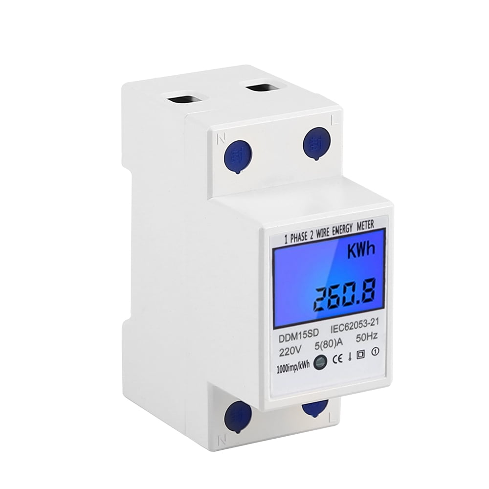 Dds Ldg V Hz Single Phase Electric Enery Meter With Lcd Display