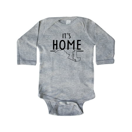 Inktastic It s Home- Maryland State Outline Gift Baby Boy or Baby Girl Long Sleeve Bodysuit
Inktastic It s Home- Maryland State Outline Gift Baby Boy or Baby Girl Long Sleeve Bodysuit