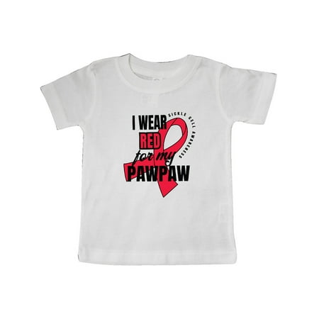 Inktastic Sickle Cell Awareness I Wear Red For My Pawpaw Gift Baby Boy or Baby Girl T-Shirt
Inktastic Sickle Cell Awareness I Wear Red For My Pawpaw Gift Baby Boy or Baby Girl T-Shirt