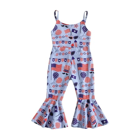 jaweiwi Kids Toddler Girl 4th of July Suspender Jumpsuit 12M 18M 24M 2T 3T 4T 5T Independence Day Sleeveless Rompers Flared Pants
jaweiwi Kids Toddler Girl 4th of July Suspender Jumpsuit 12M 18M 24M 2T 3T 4T 5T Independence Day Sleeveless Rompers Flared Pants