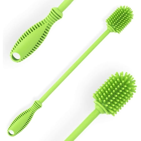 Silicone Bottle Cleaning Brush with Long Handle 12.5 Water Bottle Cleaner for Baby Bottles Hydro Flask Sports Bottle Vase Glassware Perfect for Smaller Diameter Bottle Openings (One Pack)
Silicone Bottle Cleaning Brush with Long Handle 12.5 Water Bottle Cleaner for Baby Bottles Hydro Flask Sports Bottle Vase Glassware Perfect for Smaller Diameter Bottle Openings (One Pack)