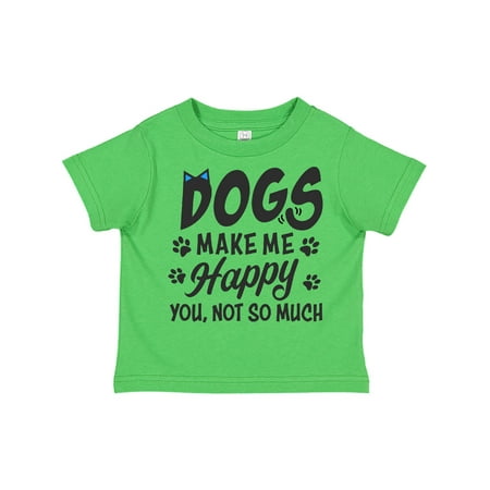 Inktastic Dogs Make Me Happy. You Not So Much Gift Toddler Boy or Toddler Girl T-Shirt
Inktastic Dogs Make Me Happy. You Not So Much Gift Toddler Boy or Toddler Girl T-Shirt