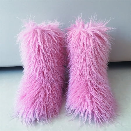 SHYWJJ Women s Faux fur Boot Furry Fluffy Short Snow Boot Mid-Calf Boots Warm Comfortable Outdoor Flat Shoes Cozy Furry Fuzzy Snow Boots
SHYWJJ Women s Faux fur Boot Furry Fluffy Short Snow Boot Mid-Calf Boots Warm Comfortable Outdoor Flat Shoes Cozy Furry Fuzzy Snow Boots