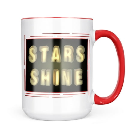 Neonblond Stars Shine Glow Light Dark Mug gift for Coffee Tea lovers