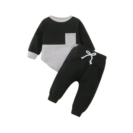 Peyakidsaa Toddler Baby Boys Autumn Clothes Sets Long Sleeve Romper Tops Pants Outfit Set Fall Winter Sweatsuit
Peyakidsaa Toddler Baby Boys Autumn Clothes Sets Long Sleeve Romper Tops Pants Outfit Set Fall Winter Sweatsuit