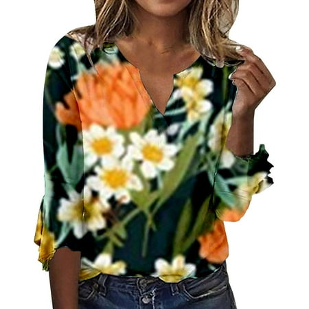 YanHoo Womens 3/4 Sleeve Trendy Shirts Henley V Neck 2023 Summer Tops Cute Loose Fit Corset Tops
YanHoo Womens 3/4 Sleeve Trendy Shirts Henley V Neck 2023 Summer Tops Cute Loose Fit Corset Tops