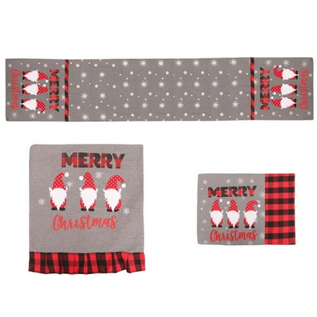 Christmas Tablecloth Set | Christmas Table Runner and Placemats | Christmas Tablecloth Chair Cover Christmas Decorations for Dining Room
Christmas Tablecloth Set | Christmas Table Runner and Placemats | Christmas Tablecloth Chair Cover Christmas Decorations for Dining Room