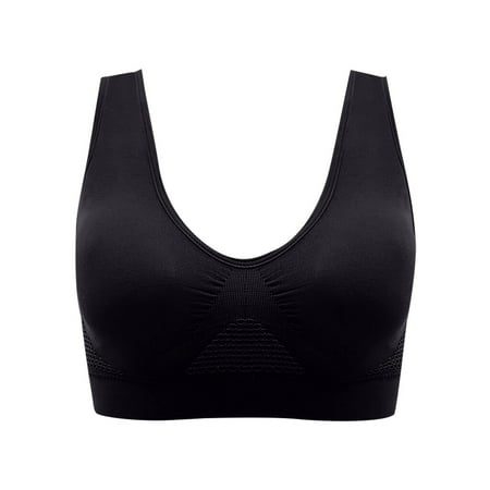 PEASKJP Nursing Bras Lightweight Sports Bras for Women Cross Back Padded Sports Medium Support Workout Yoga Bra Black 5X-L
PEASKJP Nursing Bras Lightweight Sports Bras for Women Cross Back Padded Sports Medium Support Workout Yoga Bra Black 5X-L