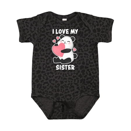 Inktastic I Love My Sister with Panda Illustration Gift Baby Boy or Baby Girl Bodysuit
Inktastic I Love My Sister with Panda Illustration Gift Baby Boy or Baby Girl Bodysuit