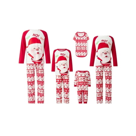 JYYYBF Christmas Sleepwear Santa Claus and Cartoon Print Long-sleeve Family Matching Pajamas Set Red Mom XXL
JYYYBF Christmas Sleepwear Santa Claus and Cartoon Print Long-sleeve Family Matching Pajamas Set Red Mom XXL