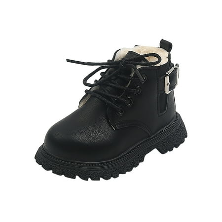 AnuirheiH Toddler Shoes Girls British Style Lacein Hasp Non Slip Thicken Keep Warm Comfortable Boots Sale on Clearance
AnuirheiH Toddler Shoes Girls British Style Lacein Hasp Non Slip Thicken Keep Warm Comfortable Boots Sale on Clearance