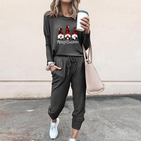 Thermal clothes for women Christmas Sweatsuits For Women Xmas Pajamas Sets Long Sleeve Top And Sweatpants Two Piece Tracksuit CHMORA
Thermal clothes for women Christmas Sweatsuits For Women Xmas Pajamas Sets Long Sleeve Top And Sweatpants Two Piece Tracksuit CHMORA