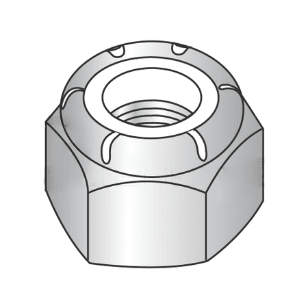M6-1.0 Nylon Insert Locknuts / 316 Stainless Steel / DIN985 (Quantity: 2 500 pcs)