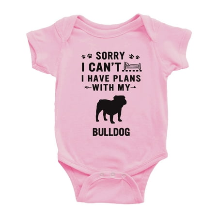 Sorry I Can t I Have Plans With My BullLove Pet Dog Love Pet Dog Funny Baby Jumpsuits (Pink 6-12 Months)
Sorry I Can t I Have Plans With My BullLove Pet Dog Love Pet Dog Funny Baby Jumpsuits (Pink 6-12 Months)
