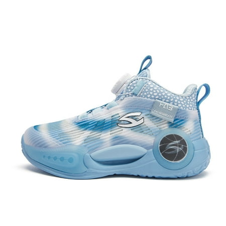 Boys Girls Basketball Shoes Cushioned Shock Absorption Comfy Athletic Running Shoes Outdoor Non Slip Walking Shoes For Children Kids Sneakers Spring And Summer