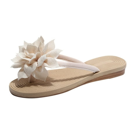 HSMQHJWE Flower Slippers For Beach Women s Bohemia Flower Beach Flipflops Sandals Summer Slip On Open Toe Comfort Flat Thong Slippers(White 7)
HSMQHJWE Flower Slippers For Beach Women s Bohemia Flower Beach Flipflops Sandals Summer Slip On Open Toe Comfort Flat Thong Slippers(White 7)