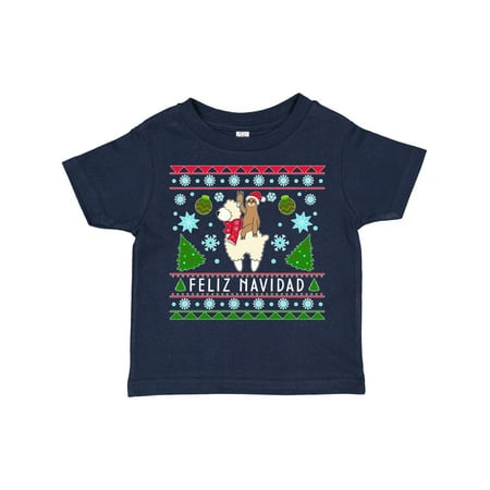 Inktastic Feliz Navidad Sloth and Llama Ugly Sweater Style Gift Toddler Boy or Toddler Girl T-Shirt
Inktastic Feliz Navidad Sloth and Llama Ugly Sweater Style Gift Toddler Boy or Toddler Girl T-Shirt
