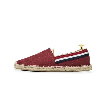 Zodanni Mens Flats Lightweight Canvas Shoes Slip-On Espadrilles Loafers Men Casual Shoe Driving Classic Walking Red 9
Zodanni Mens Flats Lightweight Canvas Shoes Slip-On Espadrilles Loafers Men Casual Shoe Driving Classic Walking Red 9