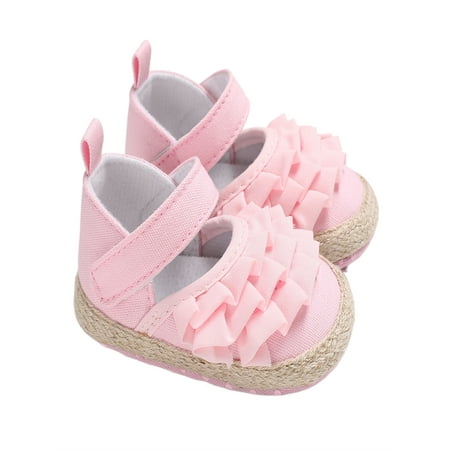 Gureui Infant Newborn Baby Girl Elegant Bow Anti-slip Crib Shoes Floral Ruffles Bowknot Shoes Cute Sneaker
Gureui Infant Newborn Baby Girl Elegant Bow Anti-slip Crib Shoes Floral Ruffles Bowknot Shoes Cute Sneaker