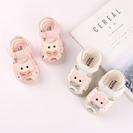 Hunpta Kids Sandals Toddler Infant Kids Baby Girls Hollow Out Party Cat Leather Shoes Sandals