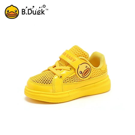 B.Duck Baby Toddler Mesh Skate Shoes Cute Duck Design Soft Sole Anti Slip Lightweight Breathable Hook & Loop Fastener Running Walking Shoes
B.Duck Baby Toddler Mesh Skate Shoes Cute Duck Design Soft Sole Anti Slip Lightweight Breathable Hook & Loop Fastener Running Walking Shoes