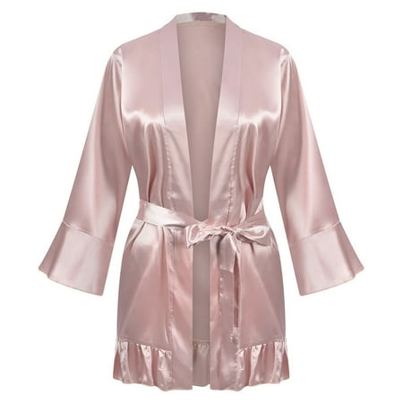 Lingerie For Women Nightgown Long Robe Nightwear Women Lingerie Set Sexy New Sexy Underwear Satin Pajama Coat Women Long Loose Robes
Lingerie For Women Nightgown Long Robe Nightwear Women Lingerie Set Sexy New Sexy Underwear Satin Pajama Coat Women Long Loose Robes