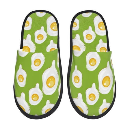 Slippers for Women Men Cute Fried Egg Green Warm Womens Mens House Shoes Bedroom Slippers Fuzzy Memory Foam Slippers Winter House Indoor Shoes Aesthetic Dorm Slippers
Slippers for Women Men Cute Fried Egg Green Warm Womens Mens House Shoes Bedroom Slippers Fuzzy Memory Foam Slippers Winter House Indoor Shoes Aesthetic Dorm Slippers