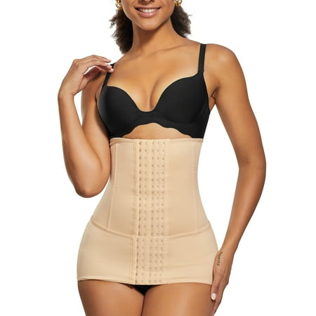 Eleady Women Body Shaper 2 In 1 Waist Trainer Postpartum Belly Pelvis Belt Tummy Control Cincher Corset Girdle (Beige Medium)
Eleady Women Body Shaper 2 In 1 Waist Trainer Postpartum Belly Pelvis Belt Tummy Control Cincher Corset Girdle (Beige Medium)