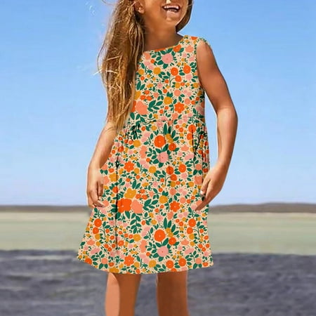 pop seller Summer Trend Casual Digital Printed Dress Children s Strapping Princess Dress
pop seller Summer Trend Casual Digital Printed Dress Children s Strapping Princess Dress