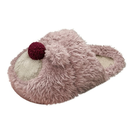 Women Winter Warm Cartoon Bear Keeps Warm House Slippers Wear Household Comfortable Slippers
Women Winter Warm Cartoon Bear Keeps Warm House Slippers Wear Household Comfortable Slippers