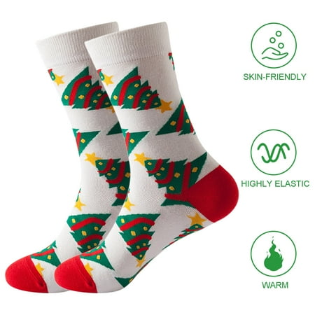 Elegant Choise Christmas Socks Warm Soft Cozy Winter Socks for Women Men Christmas tree
Elegant Choise Christmas Socks Warm Soft Cozy Winter Socks for Women Men Christmas tree