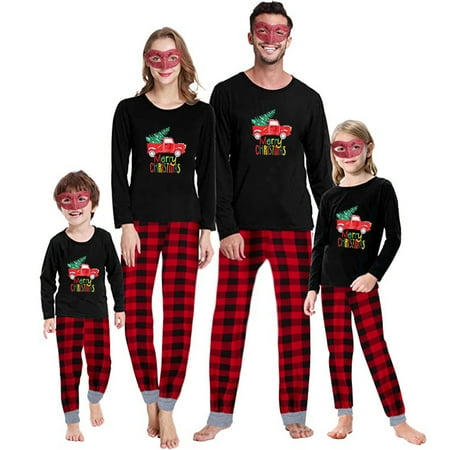 GRNSHTS Matching Christmas Pajamas for Family Holiday PJs for Women/Men/Kids/Couples Plaid Loungewear Sleepwear(Black Kids 5/6T)
GRNSHTS Matching Christmas Pajamas for Family Holiday PJs for Women/Men/Kids/Couples Plaid Loungewear Sleepwear(Black Kids 5/6T)