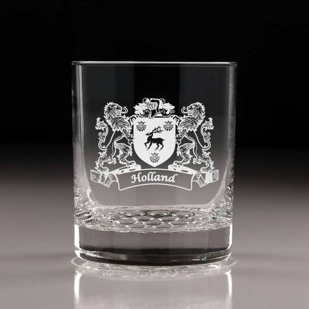 Holland Irish Coat of Arms Nob Hill Tumblers - Set of 4