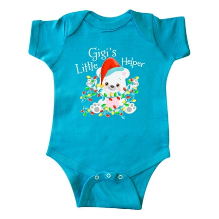 Inktastic Gigi s Little Helper Cute Polar Bear with Christmas Lights Gift Baby Boy or Baby Girl Bodysuit
Inktastic Gigi s Little Helper Cute Polar Bear with Christmas Lights Gift Baby Boy or Baby Girl Bodysuit