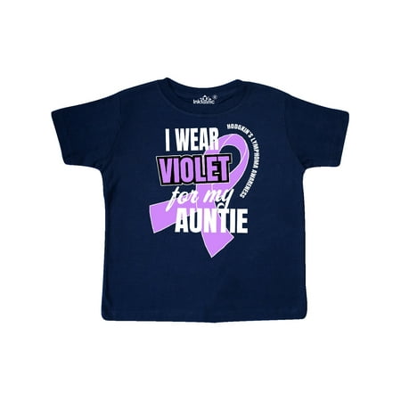 Inktastic I Wear Violet For My Auntie Hodgkins Lymphoma Awareness Gift Toddler Boy or Toddler Girl T-Shirt
Inktastic I Wear Violet For My Auntie Hodgkins Lymphoma Awareness Gift Toddler Boy or Toddler Girl T-Shirt
