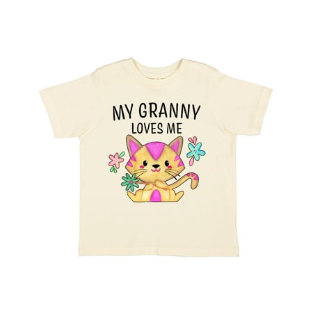 Inktastic My Granny Loves Me with Cute Kitten and Flowers Gift Toddler Boy or Toddler Girl T-Shirt
Inktastic My Granny Loves Me with Cute Kitten and Flowers Gift Toddler Boy or Toddler Girl T-Shirt