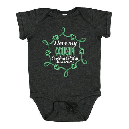 Inktastic I Love My Cousin Cerebral Palsy Awareness Gift Baby Boy or Baby Girl Bodysuit
Inktastic I Love My Cousin Cerebral Palsy Awareness Gift Baby Boy or Baby Girl Bodysuit