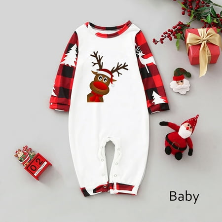 DAETIROS Soft Matching Family Sets Christmas Casual Printed Jumpsuit Romper Home Wear White
DAETIROS Soft Matching Family Sets Christmas Casual Printed Jumpsuit Romper Home Wear White