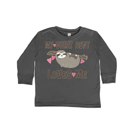 Inktastic My Great Aunt Loves Me Sloth Gift Toddler Toddler Girl Long Sleeve T-Shirt
Inktastic My Great Aunt Loves Me Sloth Gift Toddler Toddler Girl Long Sleeve T-Shirt