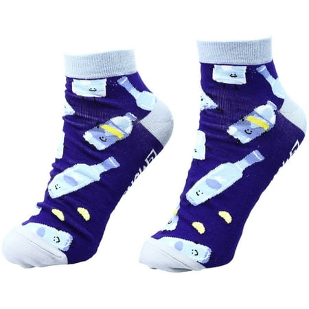 Pavilion - Vodka and Soda Adult Ankle Socks Funky Socks Men Women Novelty Socks Funny Ankle Socks Christmas Gifts One-Size-Fits-Most Purple/Blue
Pavilion - Vodka and Soda Adult Ankle Socks Funky Socks Men Women Novelty Socks Funny Ankle Socks Christmas Gifts One-Size-Fits-Most Purple/Blue
