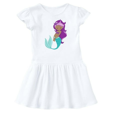 Inktastic African American Mermaid Purple Hair Sea Star Gift Baby Girl Dress
Inktastic African American Mermaid Purple Hair Sea Star Gift Baby Girl Dress