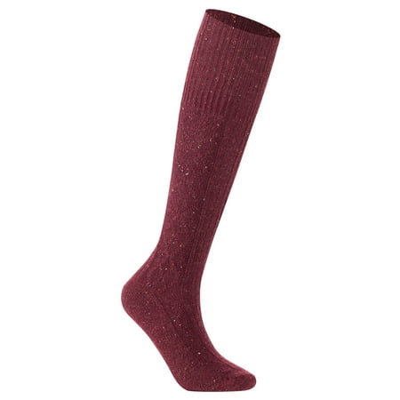 Lovely Annie Women Girls 3 Pairs Knee High Wool Socks Size 7-9