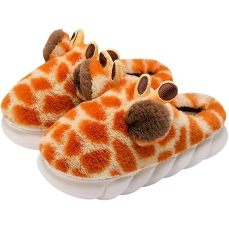 PIKADINGNIS Cute Cartoon Slippers Couple Animal Fluffy Fur Thick Sole House Slides Winter Anti Slip Indoor Outdoor Shoes
PIKADINGNIS Cute Cartoon Slippers Couple Animal Fluffy Fur Thick Sole House Slides Winter Anti Slip Indoor Outdoor Shoes