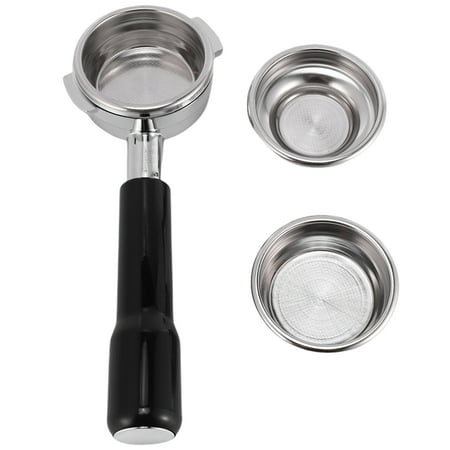 58MM Bottomless Stainless Steel Professional Espresso Coffee Machine with Single and Dual Cups Filter Basket
58MM Bottomless Stainless Steel Professional Espresso Coffee Machine with Single and Dual Cups Filter Basket