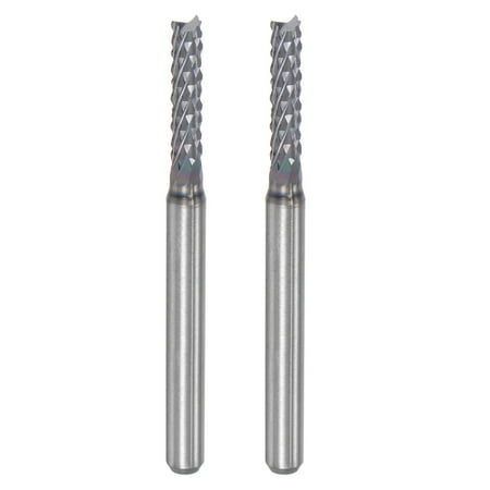 Uxcell 1/8 Shank 2.5mm x 12mm Diamond Film Coated Carbide End Mill CNC Router Bits 2 Pack
Uxcell 1/8 Shank 2.5mm x 12mm Diamond Film Coated Carbide End Mill CNC Router Bits 2 Pack