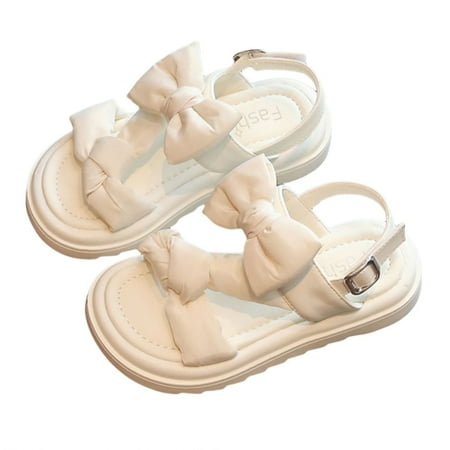 Chnzic Girls Sandals Dresses Bow Princess Shoes Summer Flat Shoes For Toddler Little Child Big Kids Sizes 2.5-3 Years
Chnzic Girls Sandals Dresses Bow Princess Shoes Summer Flat Shoes For Toddler Little Child Big Kids Sizes 2.5-3 Years