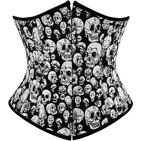 Women s 9427 Lace Up Boned Underbust Waist Trainer Corset S-XL