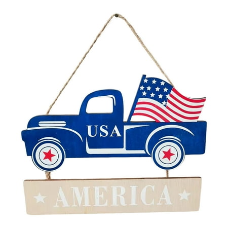 QILIN Hanging Plaque Creative Detachable Car Shape American Independence Day Wooden Pendant Door Decor
QILIN Hanging Plaque Creative Detachable Car Shape American Independence Day Wooden Pendant Door Decor