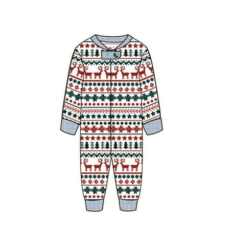 Bullpiano Christmas PJ s with Deer Reindeer Printed Long Sleeve Tee and Bottom Loungewear Family One-piece Pajamas Sets
Bullpiano Christmas PJ s with Deer Reindeer Printed Long Sleeve Tee and Bottom Loungewear Family One-piece Pajamas Sets