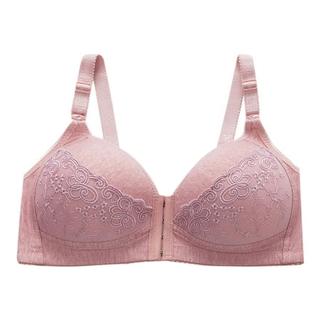 Lace Women s Bralettes Ladies Comfortable Breathable Front Buckle Vest Style Gathers Breastfeeding Pregnant Bra Woman Underwear Pink XL(42/95)
Lace Women s Bralettes Ladies Comfortable Breathable Front Buckle Vest Style Gathers Breastfeeding Pregnant Bra Woman Underwear Pink XL(42/95)